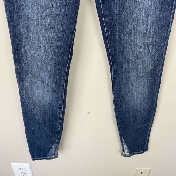 Frame Le High Skinny Distressed Jeans Size 24 Full Length Redgrave Wash Pockets - Picture 2 of 9